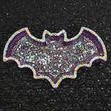 Purple Glitter Bat Tray