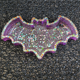 Purple Glitter Bat Tray