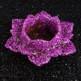 Lotus Candle Holder - Purple