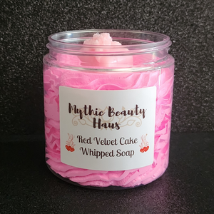 Red Velvet Cake Whipped Soap